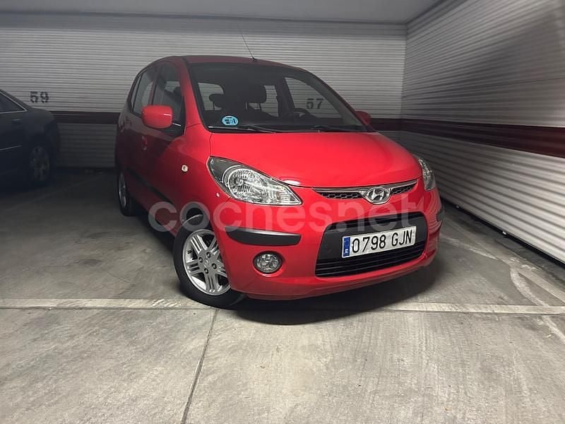 Usado Hyundai i10 GLS 78 CV (57 kW) 2008 Rojo Utilitario