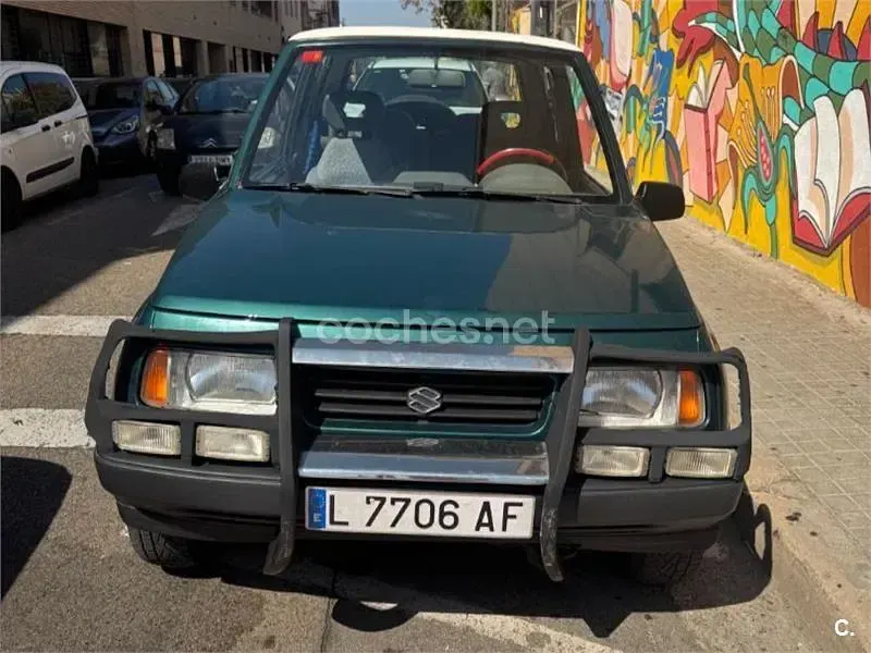 Usado Suzuki Vitara 80 CV (58 kW) 1999 Verde SUV