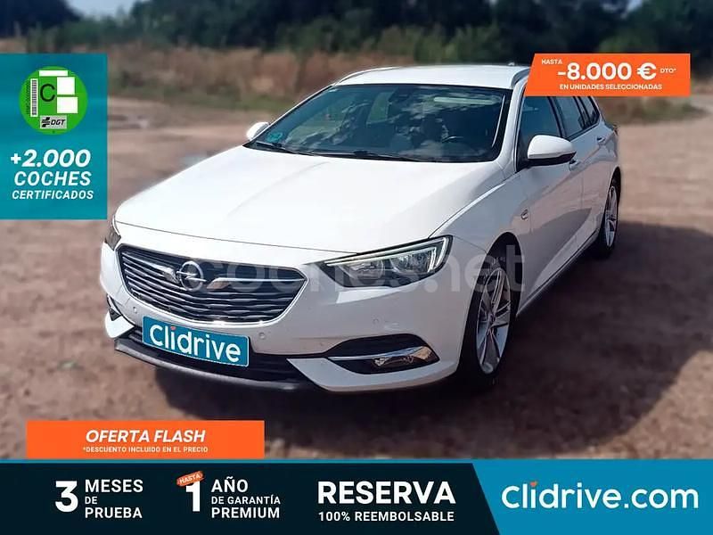 Blanco Usado 2018 Opel Insignia Selective Familiar | 8490 € (Super precio) - Imagen 1/4