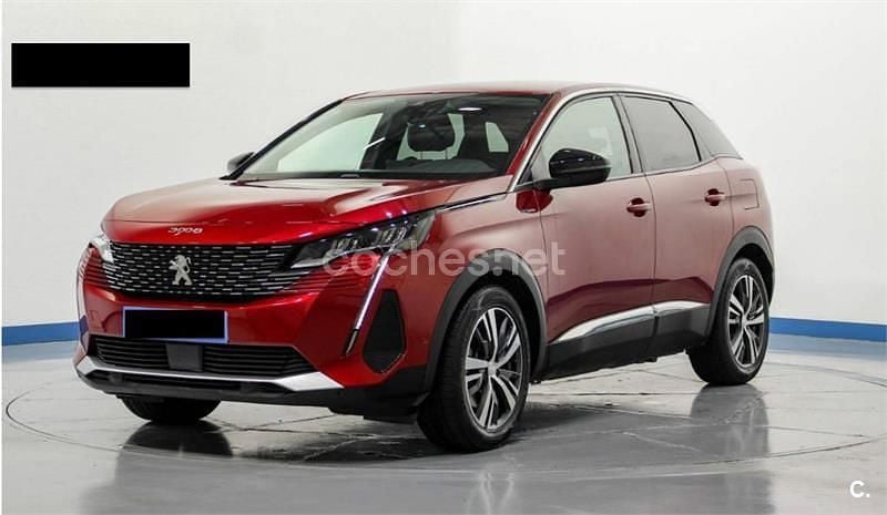 Usado Peugeot 3008 Allure 225 CV (165 kW) 2021 Rojo SUV