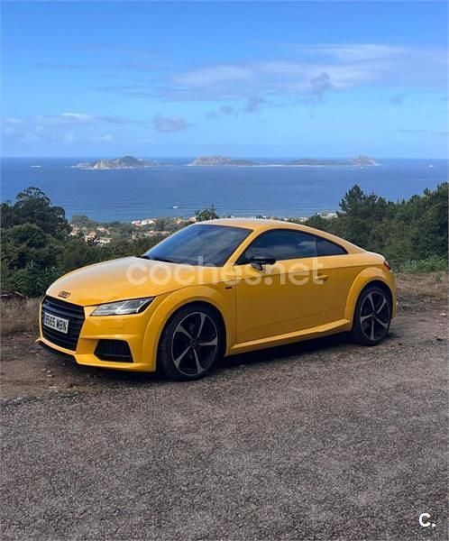 Begagnad Audi TT S-Line 184 HK (135 kW) 2016 Gul Sportkupé