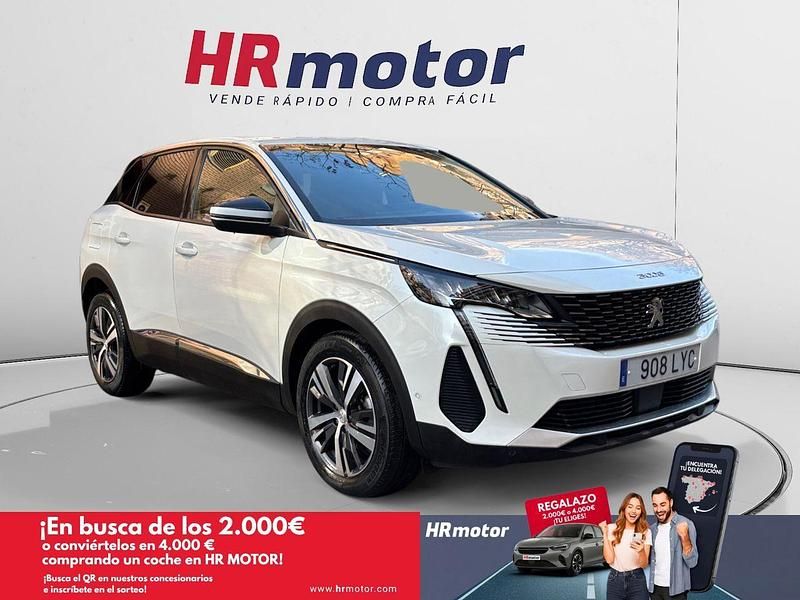 Blanco Usado 2022 Peugeot 3008 Allure SUV | 17.990 € (Precio justo) - Imagen 1/4