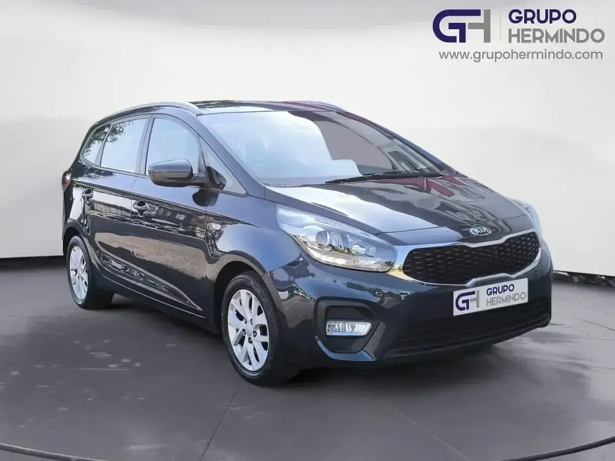 Usado Kia Carens 135 CV (99 kW) 2018 Azul Monovolumen