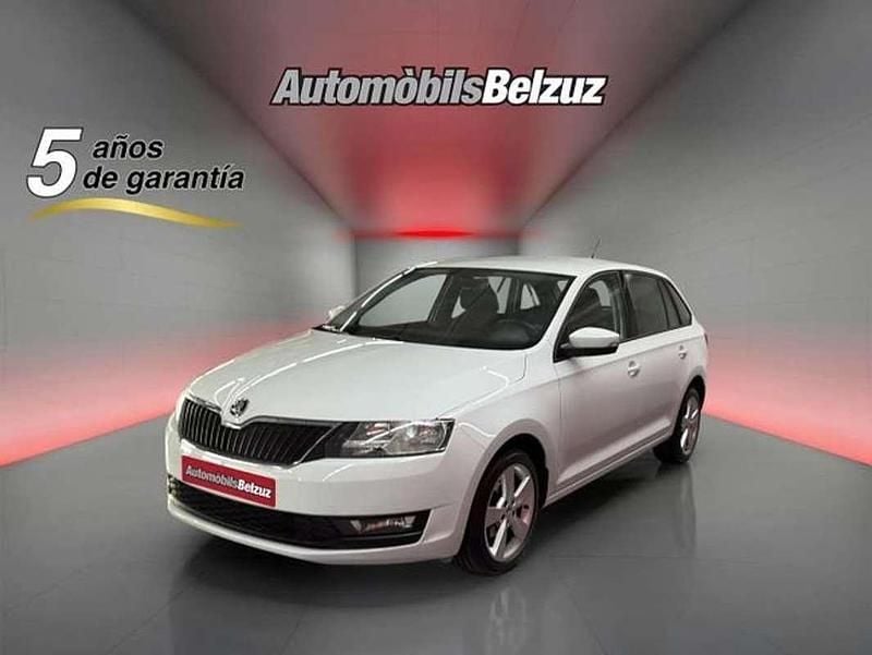 Usado Skoda Rapid Ambition 90 CV (66 kW) 2019 Blanco Utilitario