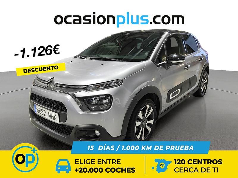 Usado Citroën C3 PureTech 83 CV (61 kW) 2023 Gris Berlina