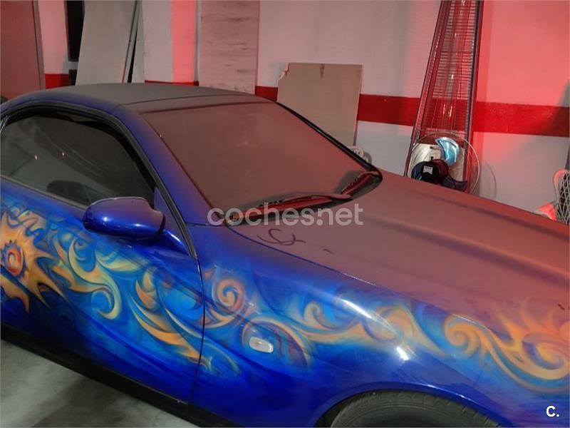 Usado Mercedes SLK200 136 CV (100 kW) 1998 Azul Descapotable