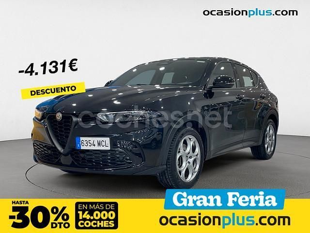 Negro Usado 2022 Alfa Romeo Tonale Sprint SUV | 24.990 € (Precio justo) - Imagen 1/4