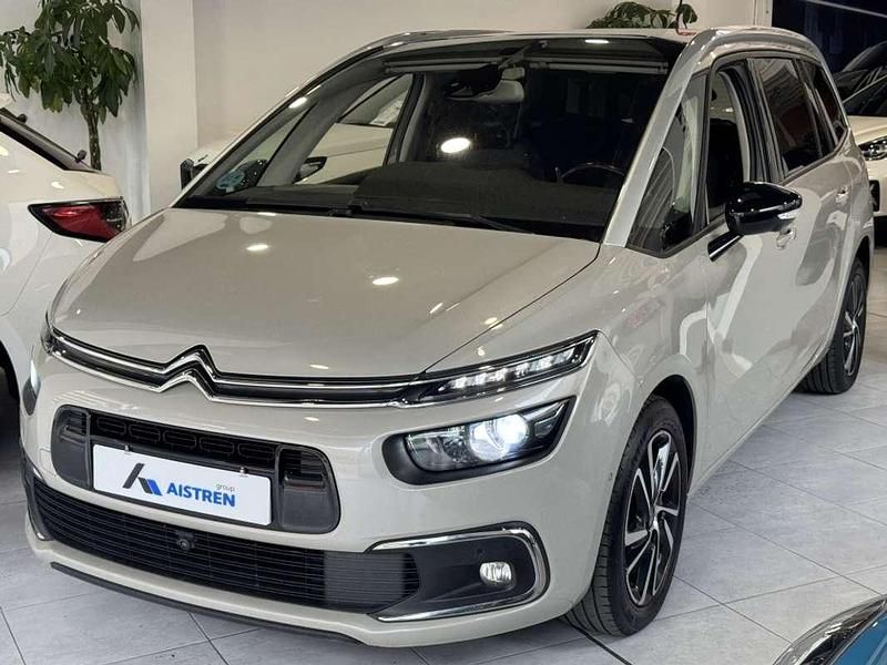 Beige Usado 2021 Citroën C4 SpaceTourer Shine Monovolumen | 15.300 € (Un poco caro) - Imagen 1/4