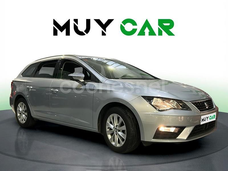 Gris / plata Usado 2019 Seat Leon Style Familiar | 14.990 € (Precio justo) - Imagen 1/4