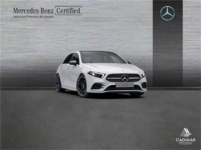 Usado Mercedes A250 AMG line 218 CV (160 kW) 2023 Blanco Berlina