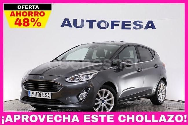 Gris / plata Usado 2019 Ford Fiesta Active Utilitario | 12.750 € (Precio justo) - Imagen 1/4