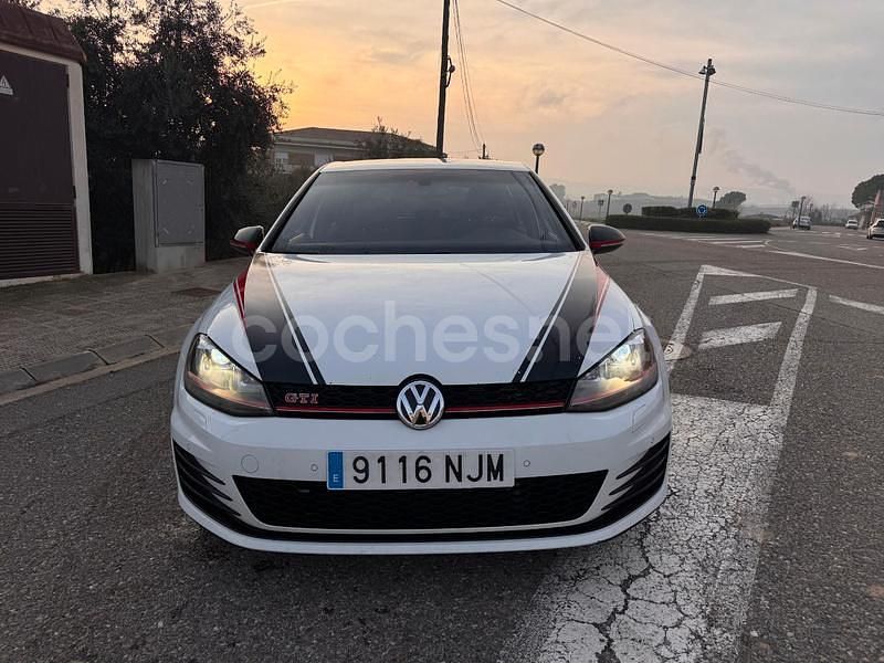 Usado VW Golf VII GTI 230 CV (169 kW) 2016 Blanco Berlina