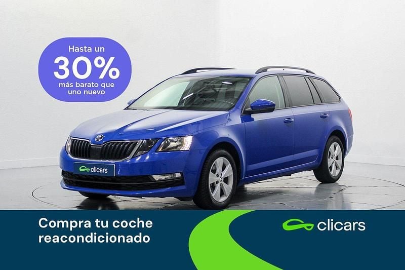Azul Usado 2018 Skoda Octavia Ambition Familiar | 12.990 € (Precio justo) - Imagen 1/4