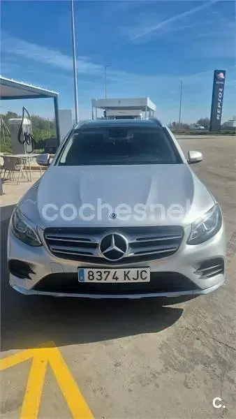 Usado Mercedes GLC250 204 CV (150 kW) 2018 Gris / plata SUV