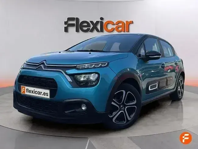 Usado Citroën C3 Feel 83 CV (61 kW) 2022 Azul Utilitario