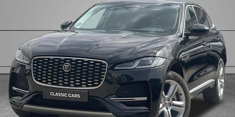 Negro Usado 2023 Jaguar F-Pace SE SUV | 34.900 € (Un poco caro) - Imagen 1/4