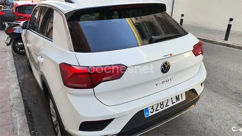Usado VW T-Roc Advance 110 CV (80 kW) 2021 Blanco SUV
