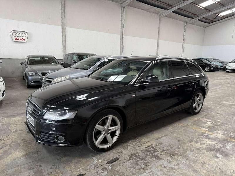 Usado Audi A4 170 CV (125 kW) 2008 Negro Familiar