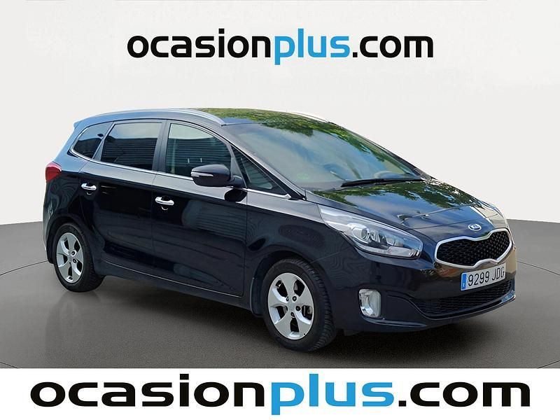 Usado Kia Carens 116 CV (85 kW) 2015 Negro Monovolumen