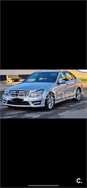 Usado Mercedes C250 204 CV (150 kW) 2014 Gris / plata Berlina