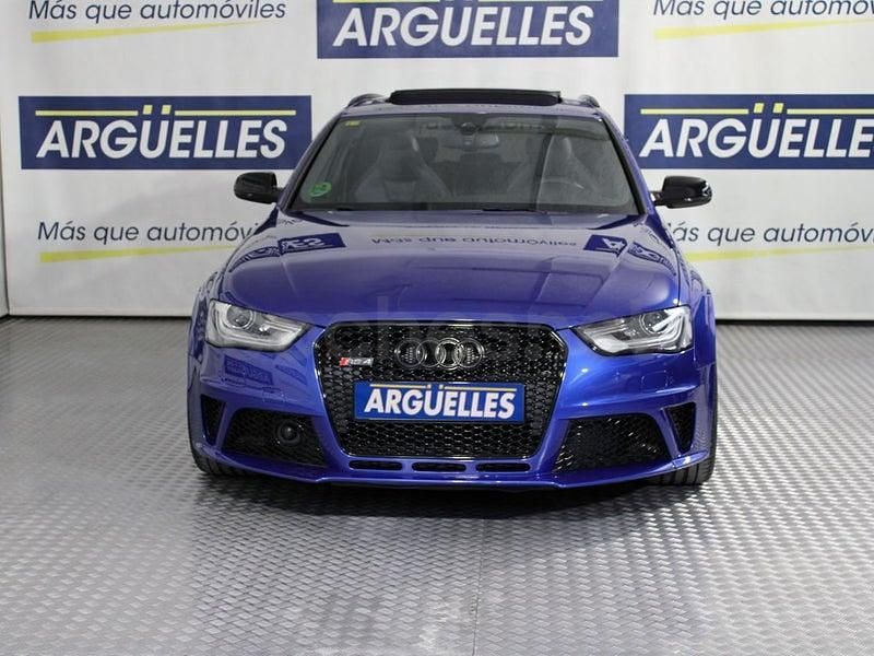 Usado Audi RS4 450 CV (330 kW) 2014 Azul Familiar