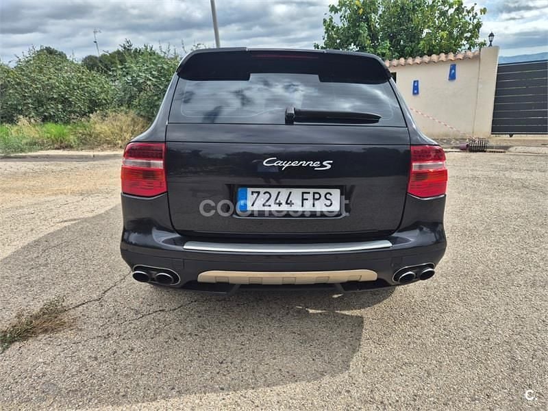 Usado Porsche Cayenne S 340 CV (250 kW) 2007 Negro SUV