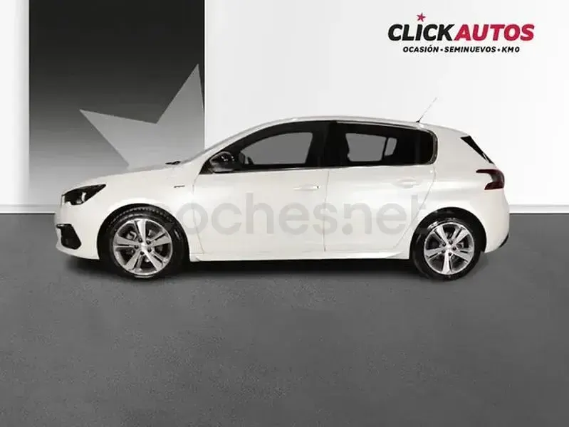 Usado Peugeot 308 GT 130 CV (95 kW) 2021 Blanco Berlina