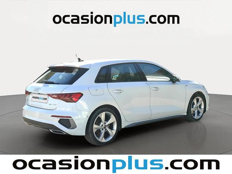 Usado Audi A3 Sportback S-Line 150 CV (110 kW) 2023 Blanco Utilitario