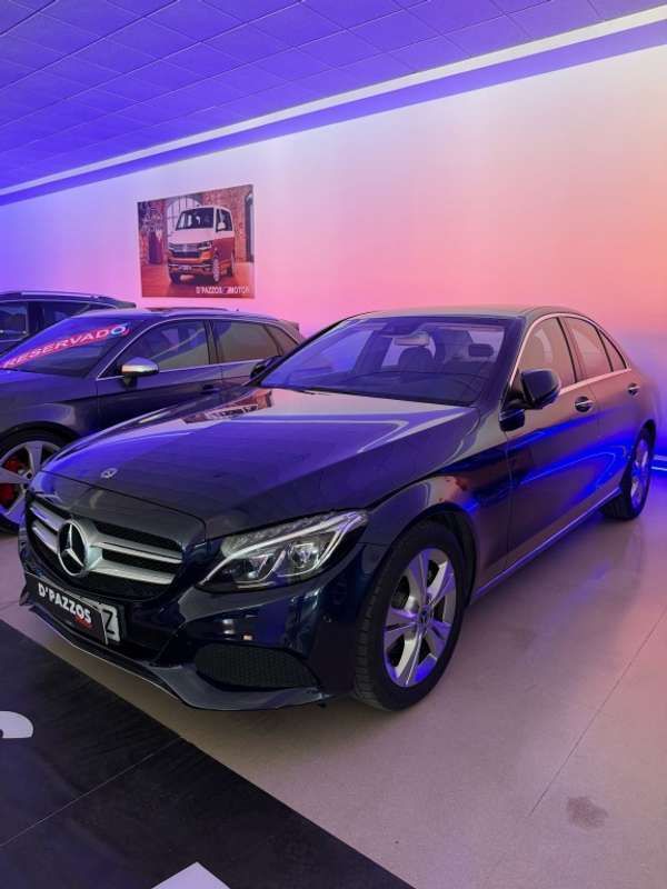 Azul Usado 2018 Mercedes C200 Berlina | 21.999 € (Buen precio) - Imagen 1/2