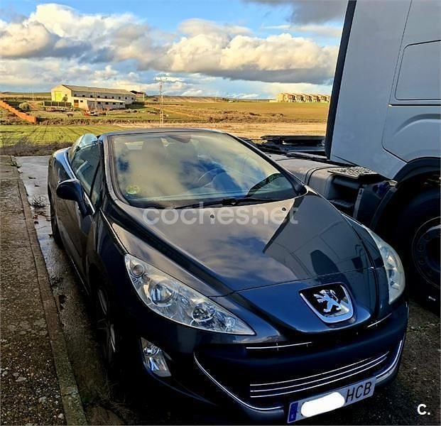 Gris / plata Usado 2011 Peugeot 308 CC Sport Descapotable | 8500 € (Precio justo) - Imagen 1/4