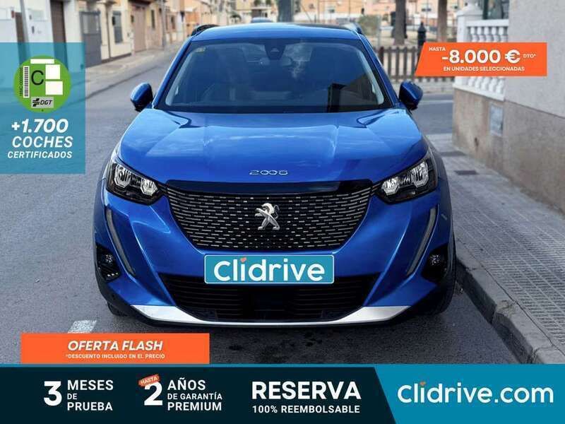Azul Usado 2020 Peugeot 2008 Allure SUV | 13.990 € (Buen precio) - Imagen 1/3