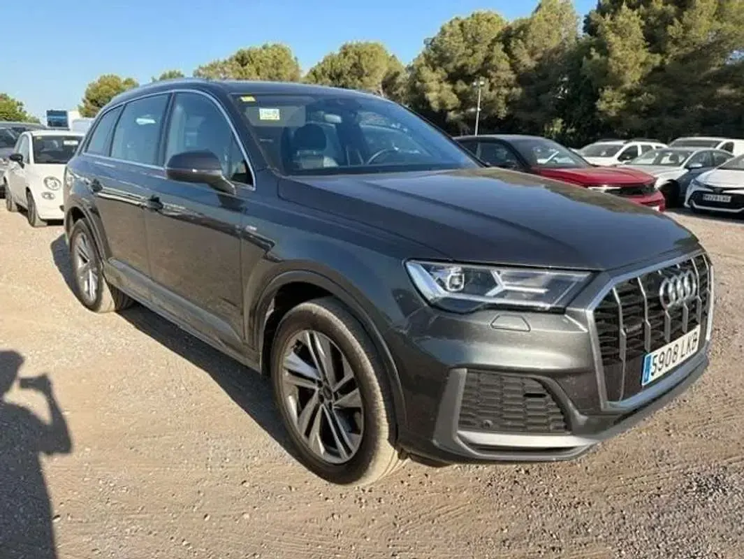 Usado Audi Q7 S-Line 231 CV (169 kW) 2020 Gris SUV