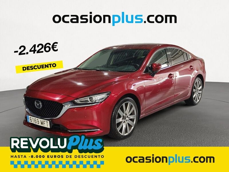 Rojo Usado 2023 Mazda 6 Exclusive-Line Berlina | 21.990 € (Super precio) - Imagen 1/4