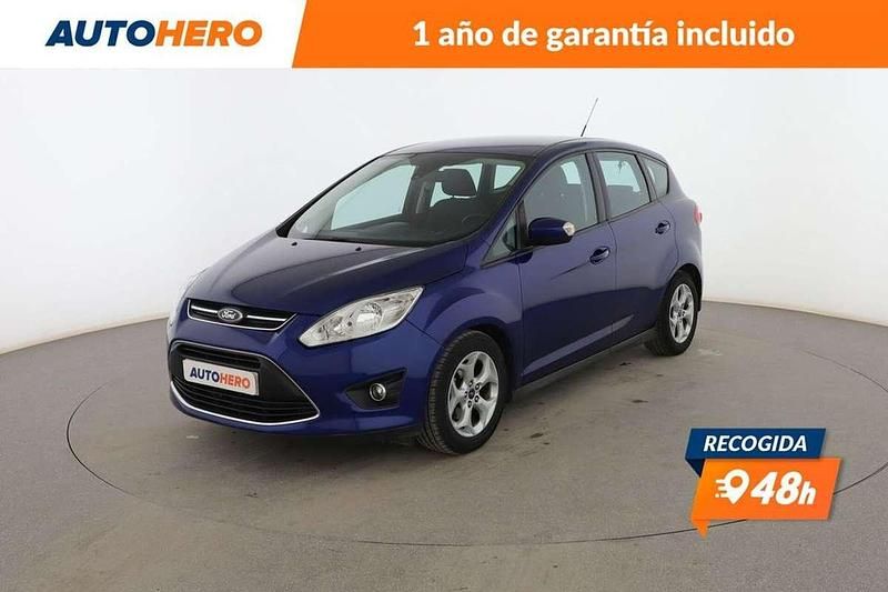 Azul Usado 2014 Ford C-MAX Trend Monovolumen | 8399 € (Precio justo) - Imagen 1/4