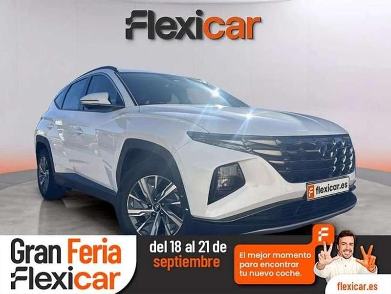 Blanco Usado 2021 Hyundai Tucson SUV | 19.590 € (Caro) - Imagen 1/4