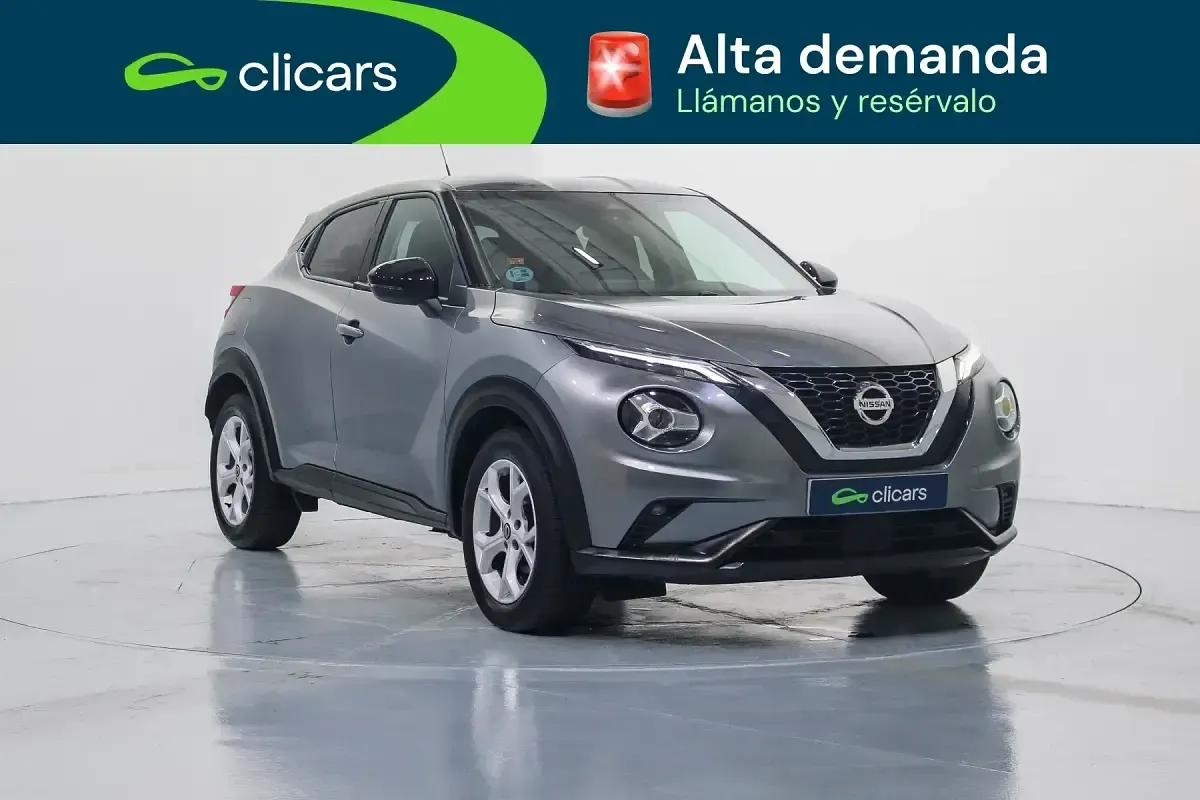 Usado Nissan Juke Acenta 114 CV (83 kW) 2021 Gris SUV