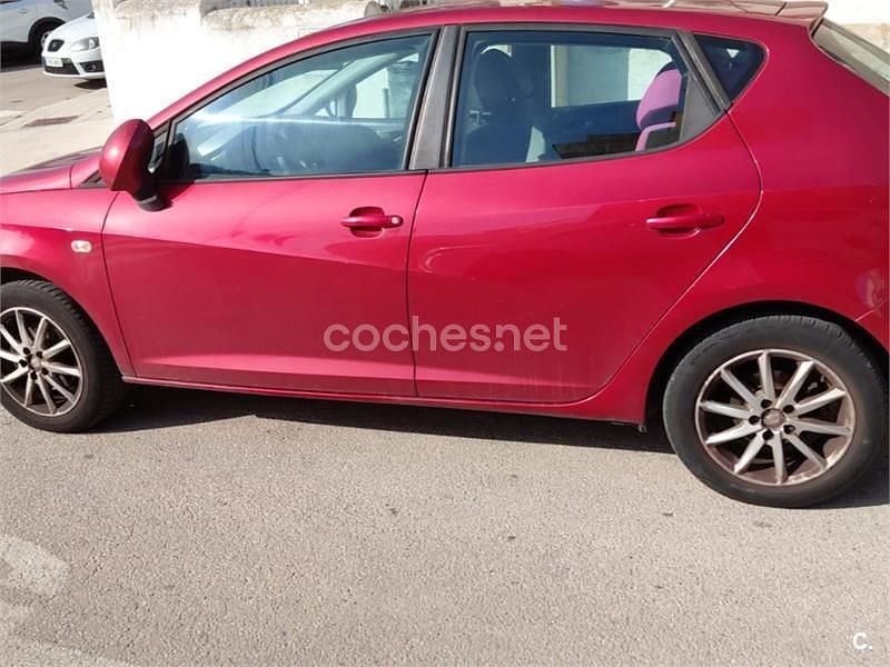 Brugt Seat Ibiza Style 105 HK (77 kW) 2011 Rød Sedan