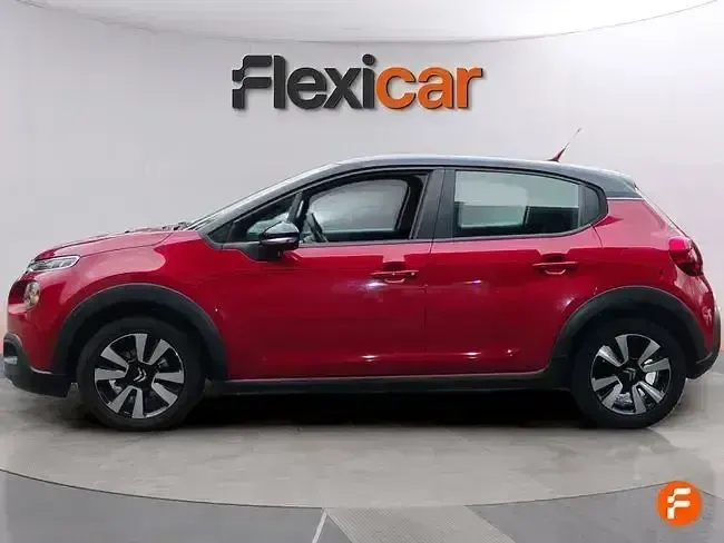 Usado Citroën C3 Feel 82 CV (60 kW) 2018 Rojo Utilitario