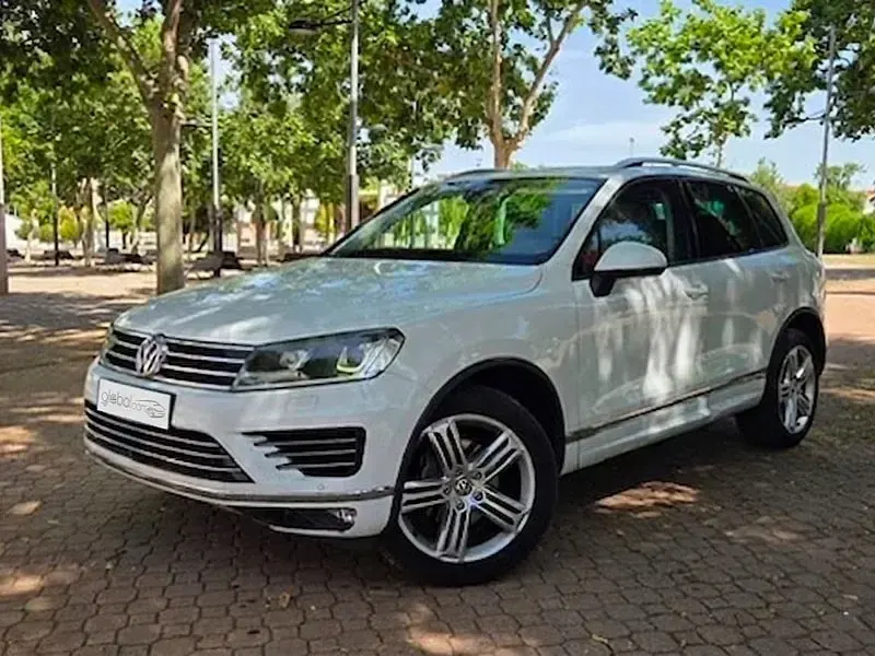 Usado VW Touareg R-line 262 CV (192 kW) 2015 Blanco SUV