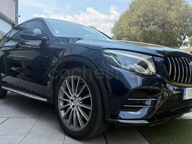 Usado Mercedes GLC43 AMG 367 CV (269 kW) 2019 Azul SUV