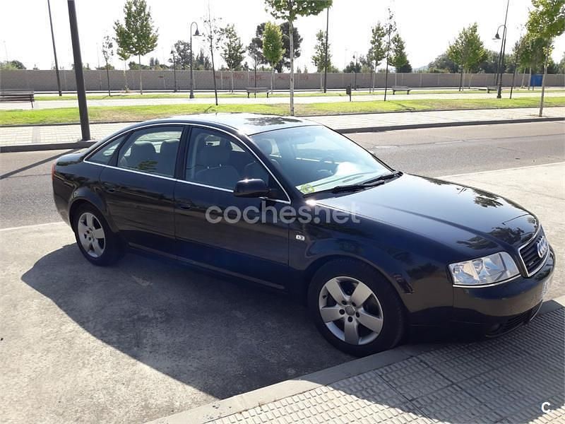 Usado Audi A6 220 CV (161 kW) 2003 Negro Berlina