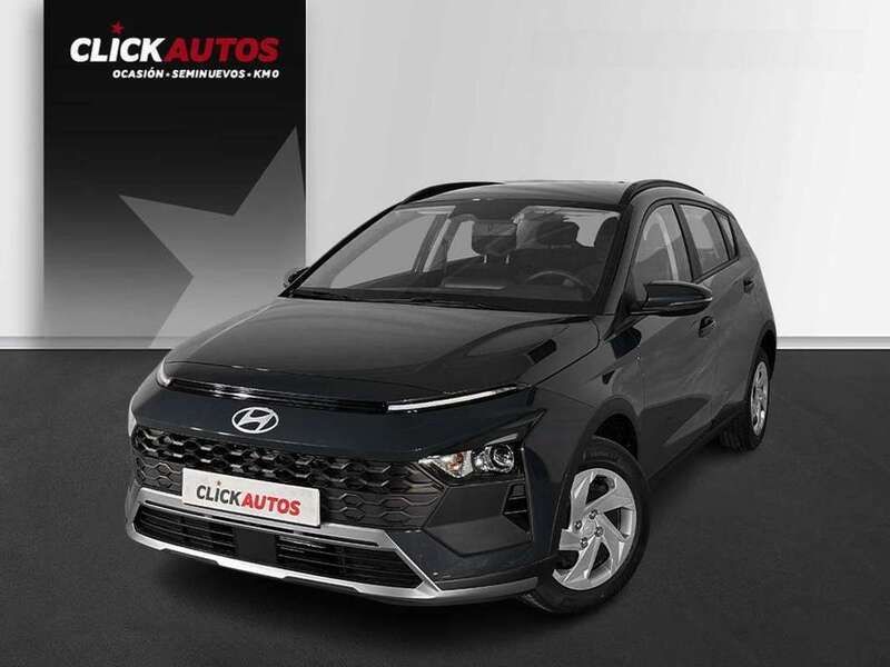 Gris Usado 2024 Hyundai Bayon SUV | 15.300 € (Precio justo) - Imagen 1/4