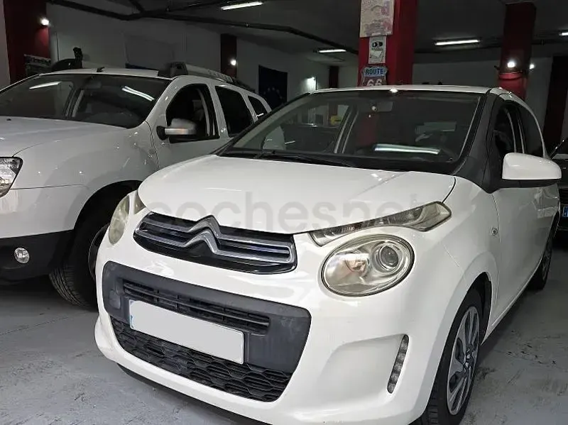 Usado Citroën C1 Feel 82 CV (60 kW) 2016 Blanco Utilitario