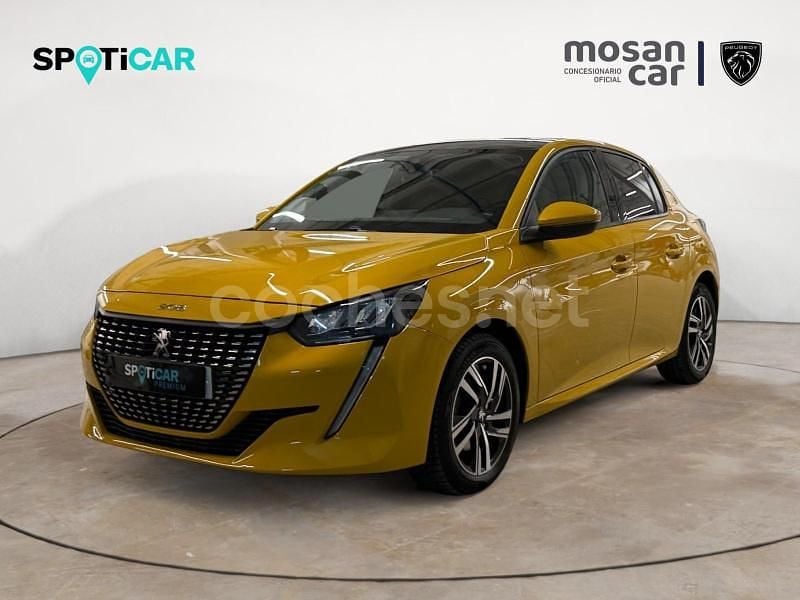Amarillo Usado 2020 Peugeot 208 Allure Utilitario | 9990 € (Precio justo) - Imagen 1/3