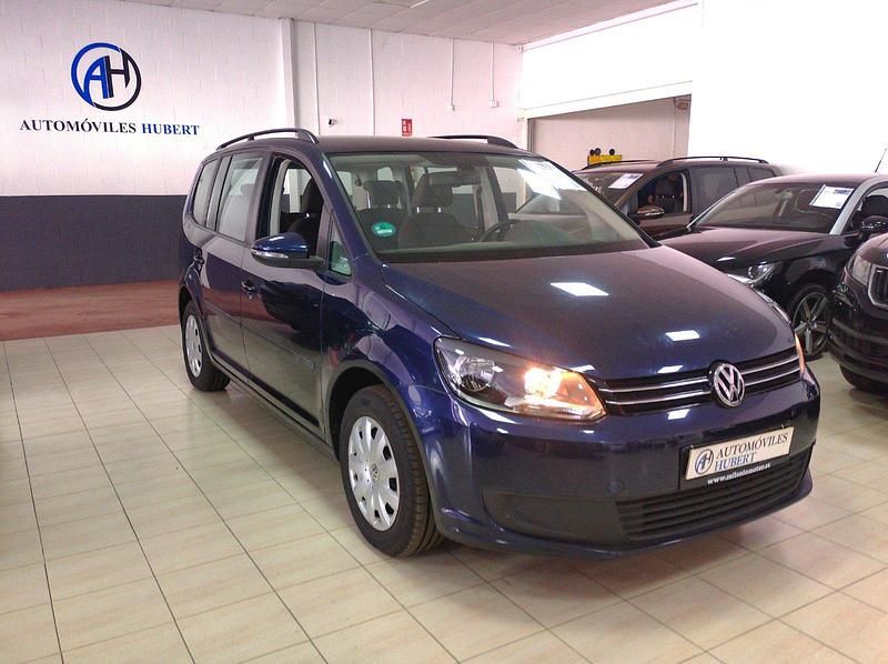 Usado VW Touran Edition 105 CV (77 kW) 2012 Azul Monovolumen