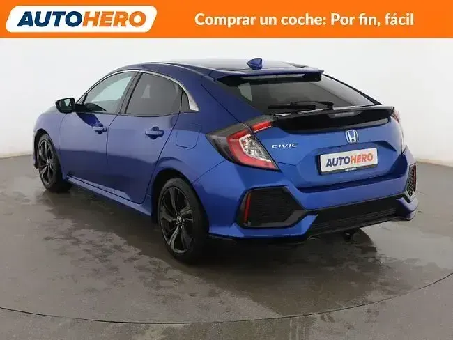 Begagnad Honda Civic Elegance 130 HK (95 kW) 2018 Blå Sedan