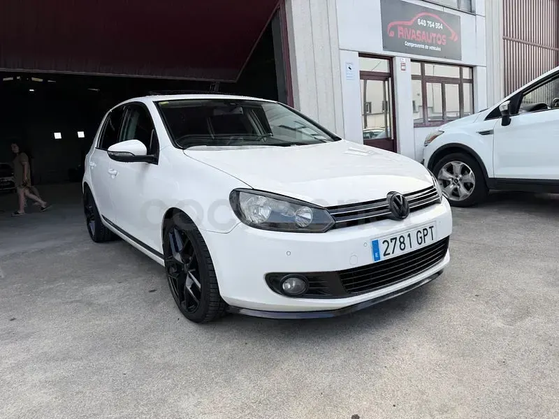 Usado VW Golf VI GT 105 CV (77 kW) 2009 Blanco Utilitario