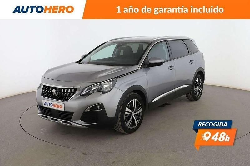 Gris Usado 2020 Peugeot 5008 Allure Monovolumen | 21.047 € (Precio justo) - Imagen 1/3