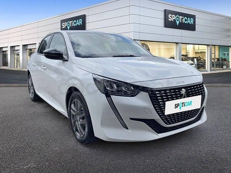 Usado Peugeot 208 Active 100 CV (73 kW) 2021 Blanco Utilitario