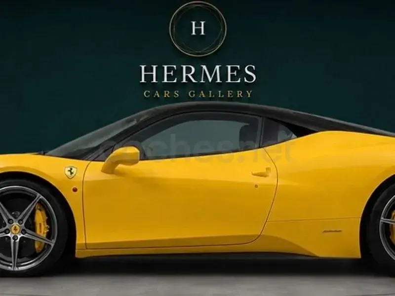 Usado Ferrari 458 570 CV (419 kW) 2011 Amarillo Coupe